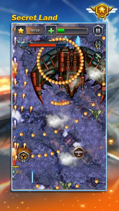 ภาพหน้าจอของ Squadron War: Galactic fighter