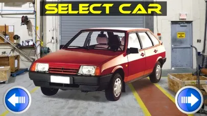 Winter Race in Car Lada Taz应用截图
