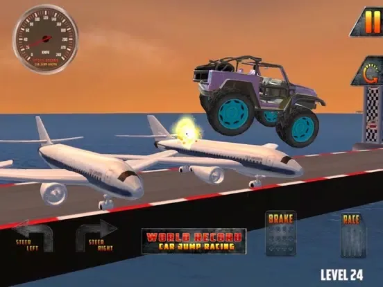 Скриншоты World Record Car Stunt Racing iPad 