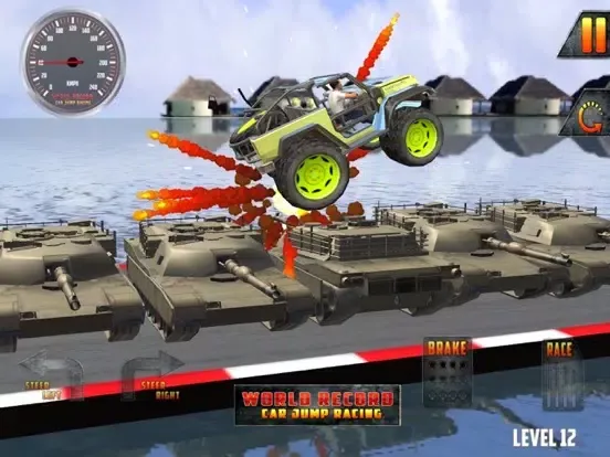 Скриншоты World Record Car Stunt Racing iPad 
