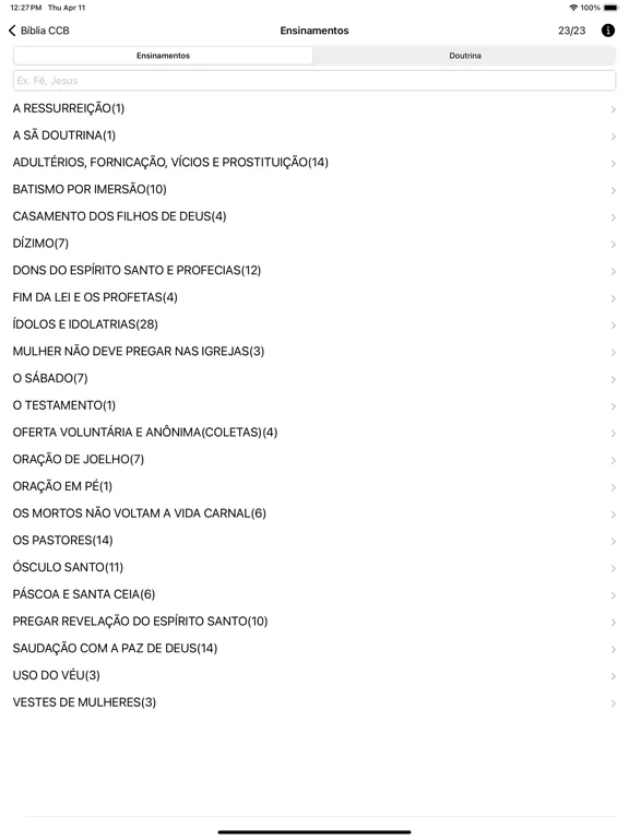 صور Biblia CCB iPad 
