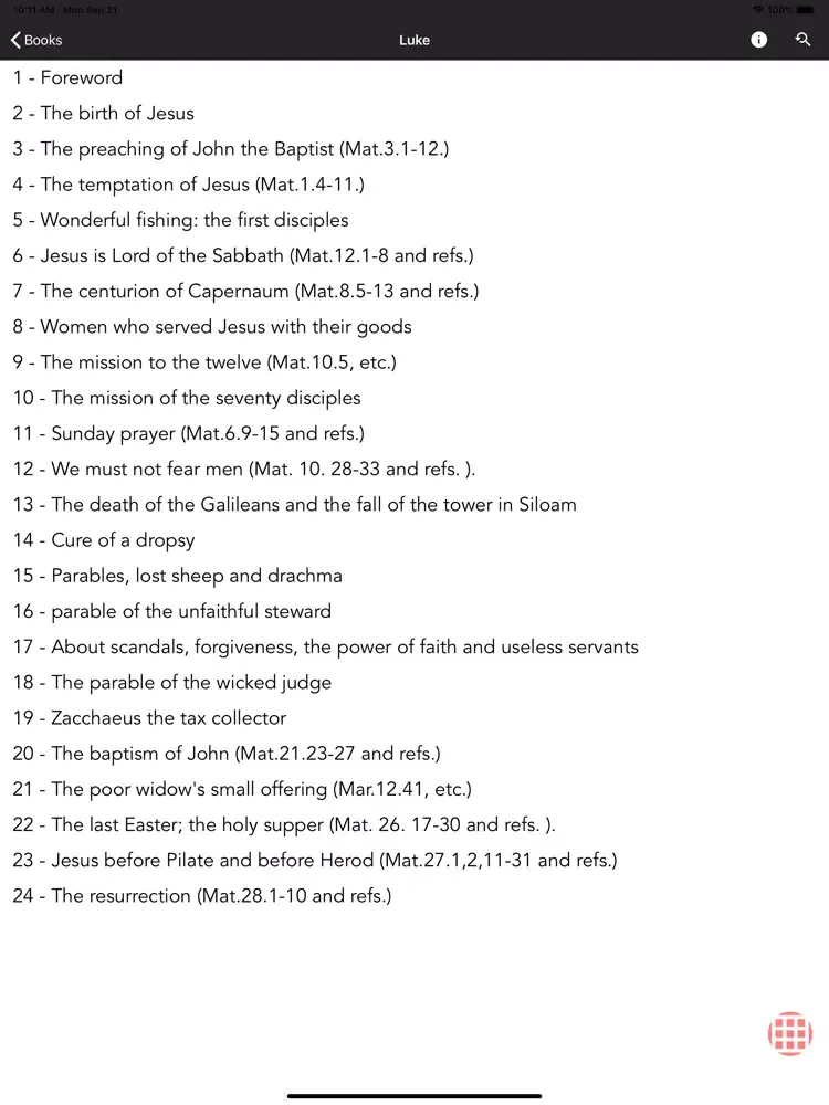 Bible CCUS iPad  Screenshots