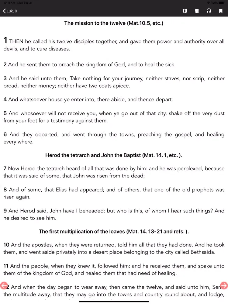 Bible CCUS iPad  Screenshots