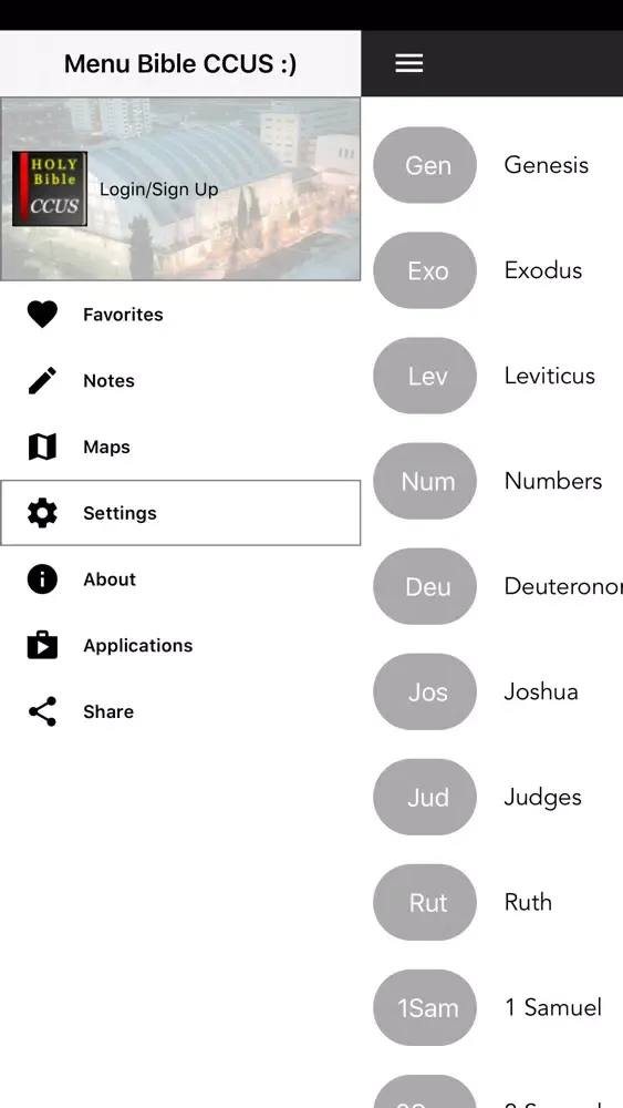 Bible CCUS Screenshots