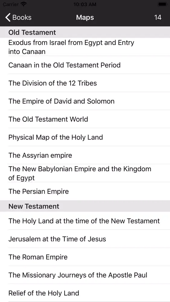 Bible CCUS Screenshots