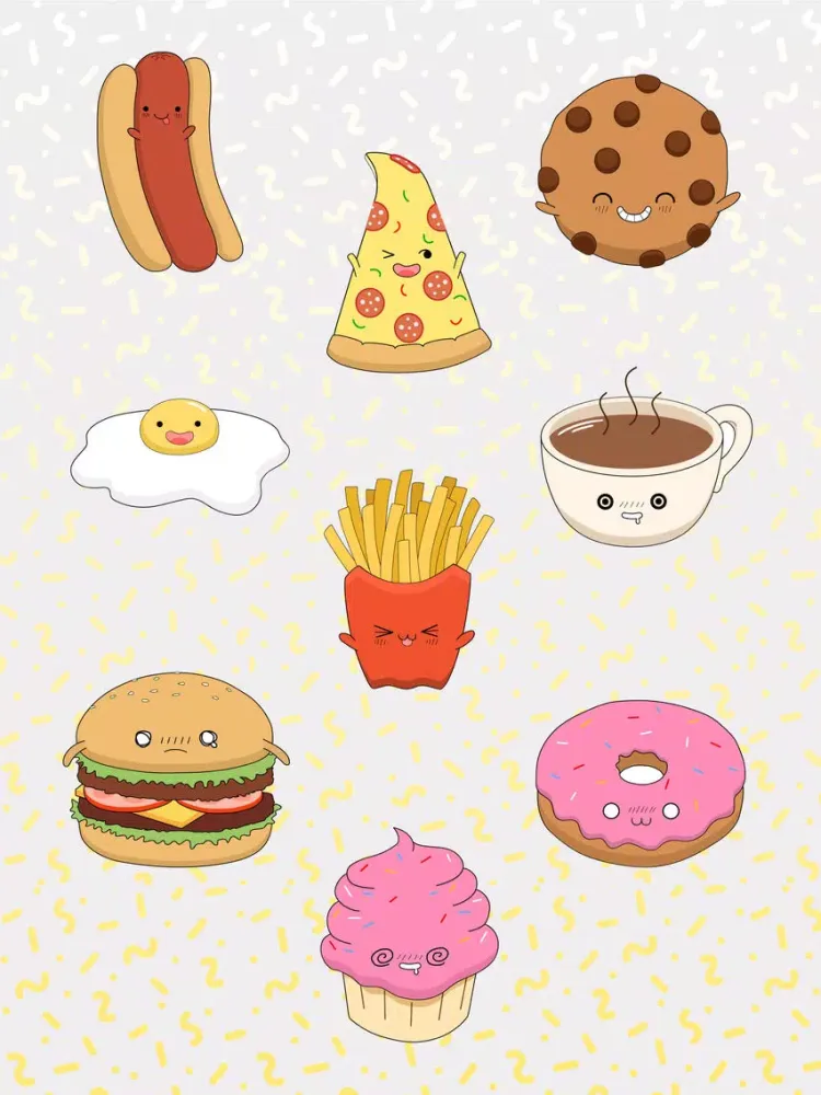 Скриншоты Cute Foods iPad 