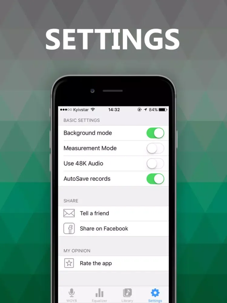 Capturas de tela do WOYB - Record Voice Notes iPad 