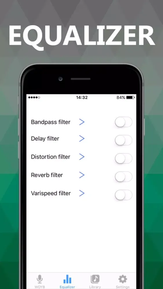 Capturas de tela do WOYB - Record Voice Notes