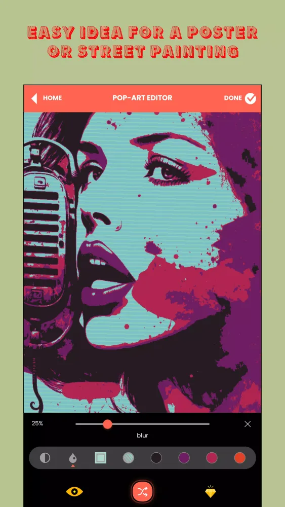 Pop Art Style Photo Editor Screenshots