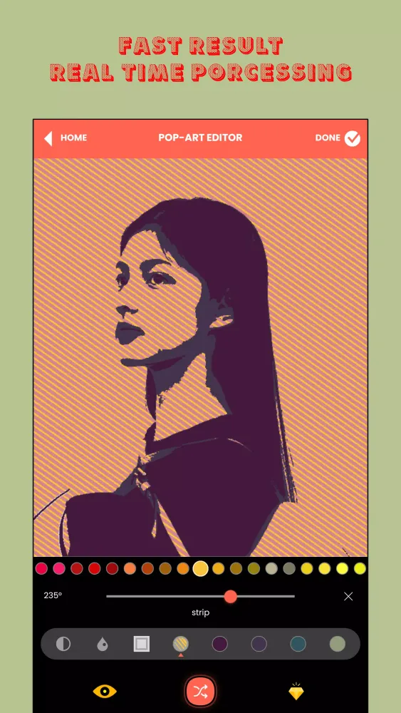 Pop Art Style Photo Editor Screenshots