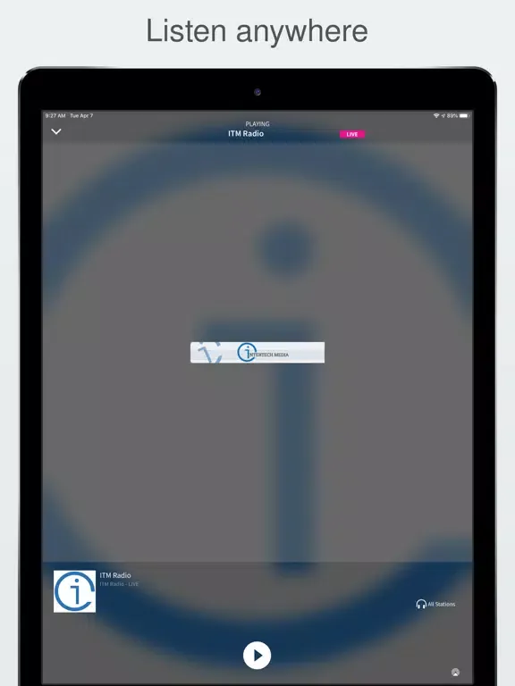 Скриншоты ITM Radio iPad 