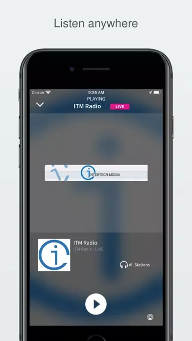 Скриншоты ITM Radio