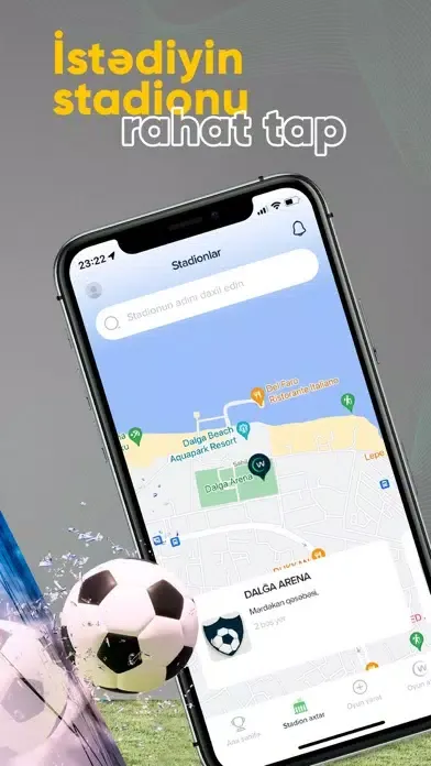 Capturas de tela do WPlay: stadium & match booking