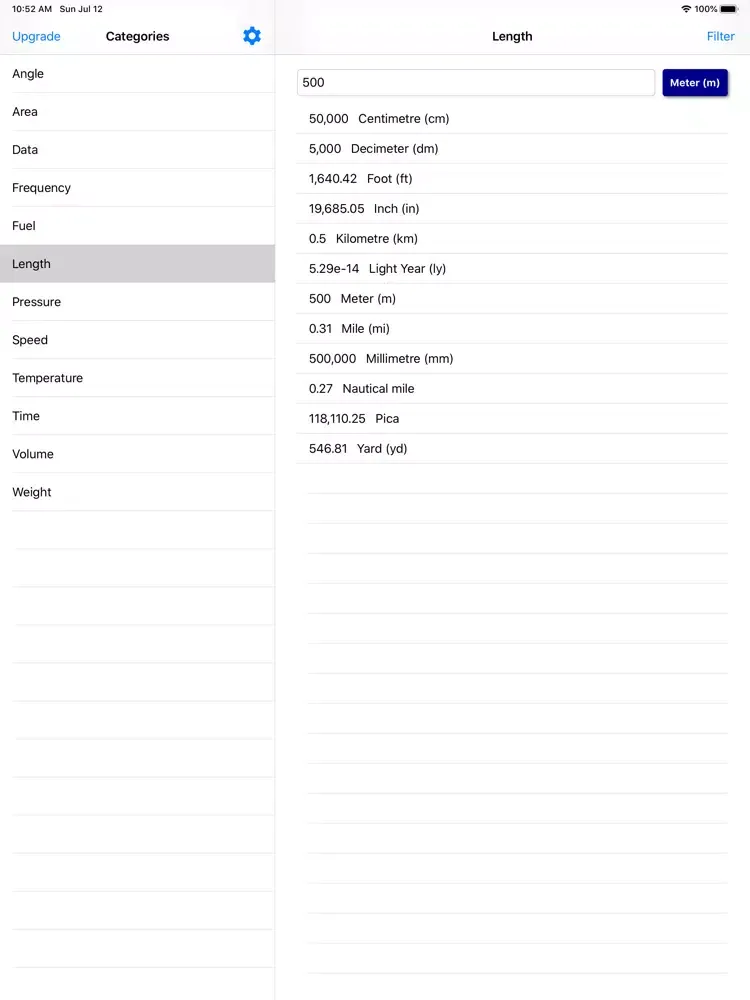 صور Fast Units Converter iPad 
