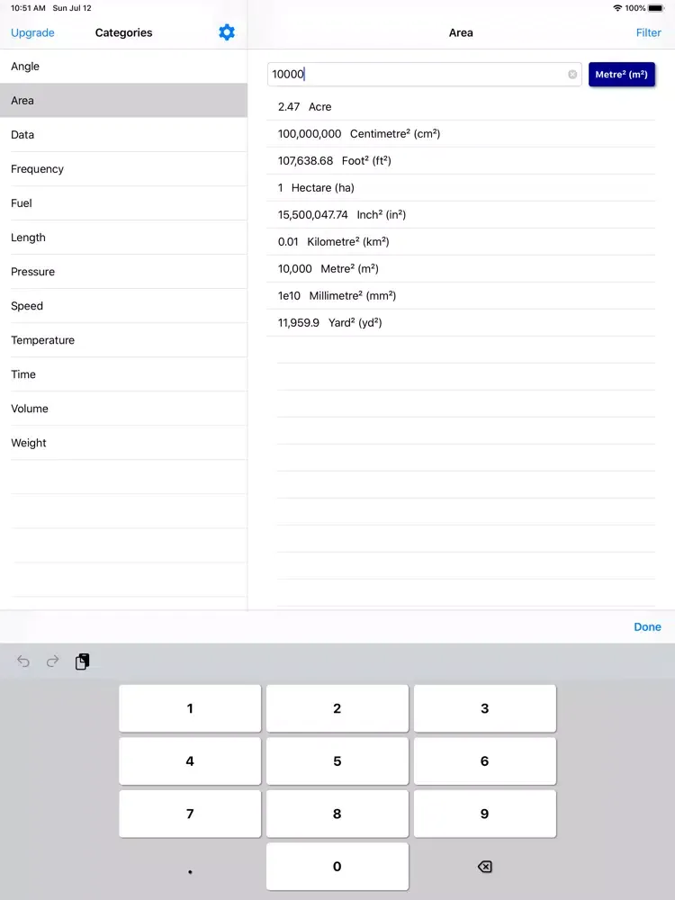 صور Fast Units Converter iPad 