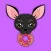 Animated Black Chihuahua
