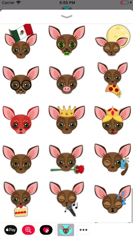 صور Animated Chocolate Chihuahua