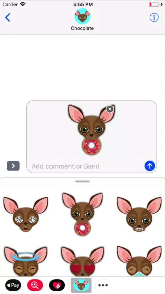 صور Animated Chocolate Chihuahua