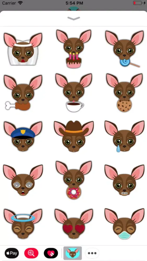 صور Animated Chocolate Chihuahua
