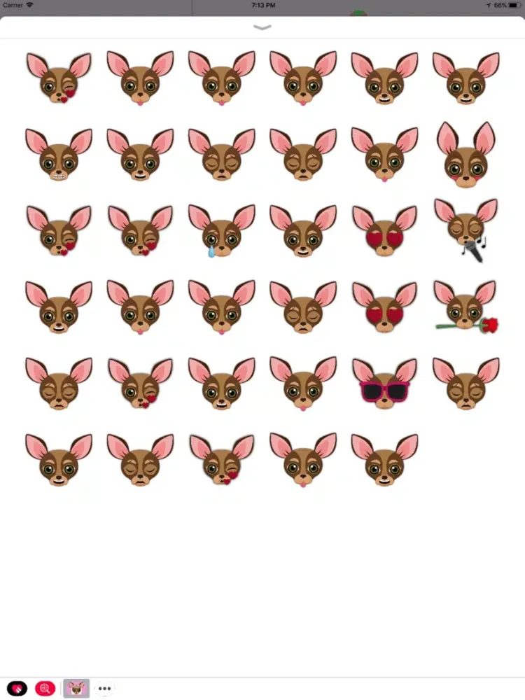 Animated Chocolate Tan Chi iPad  Screenshots