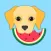Animated Yellow Labrador