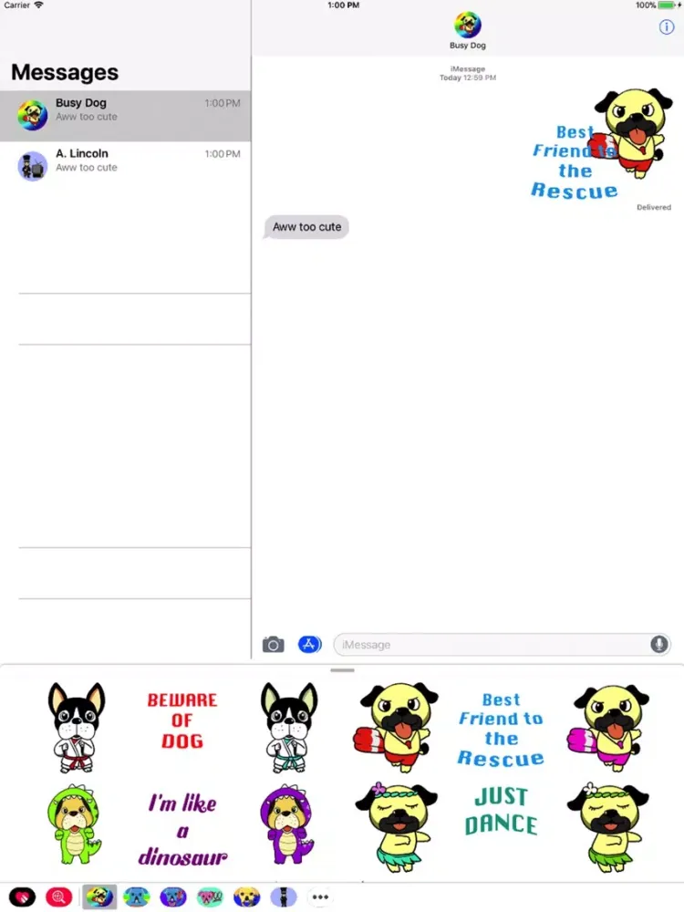 Скриншоты Busy Dog iPad 