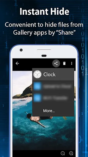 Capturas de tela do Clock Vault-Hide Photos,Videos