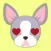 Animated Blue Boston Terrier