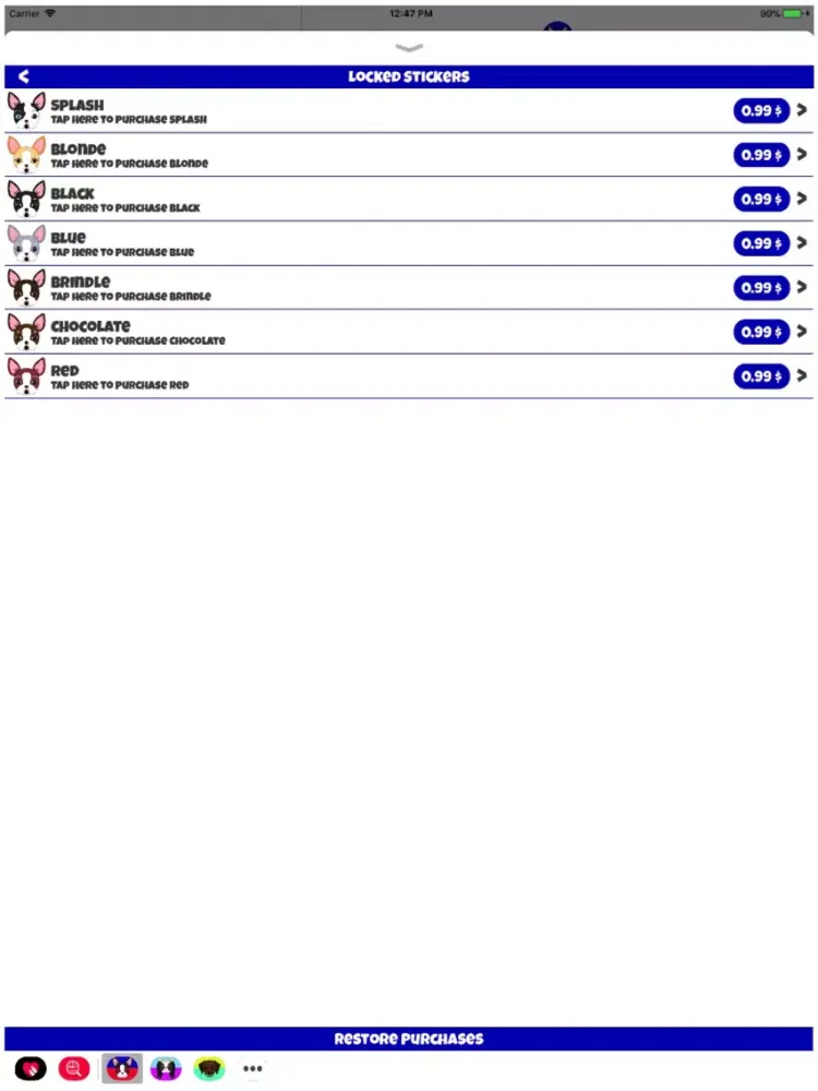 Boston Terrier Lover Emoji iPad  Screenshots