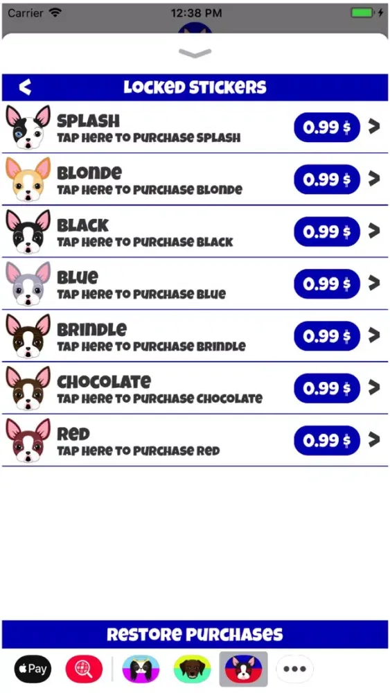 Boston Terrier Lover Emoji Screenshots
