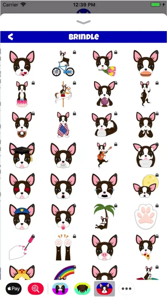 Boston Terrier Lover Emoji Screenshots