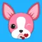 Animated VDay Boston Terrier