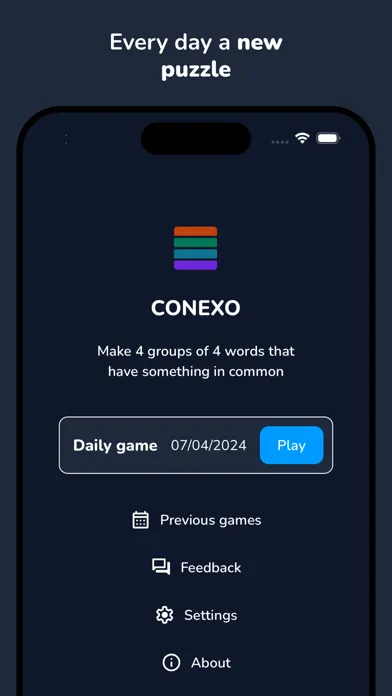 Conexo স্ক্রিনশট