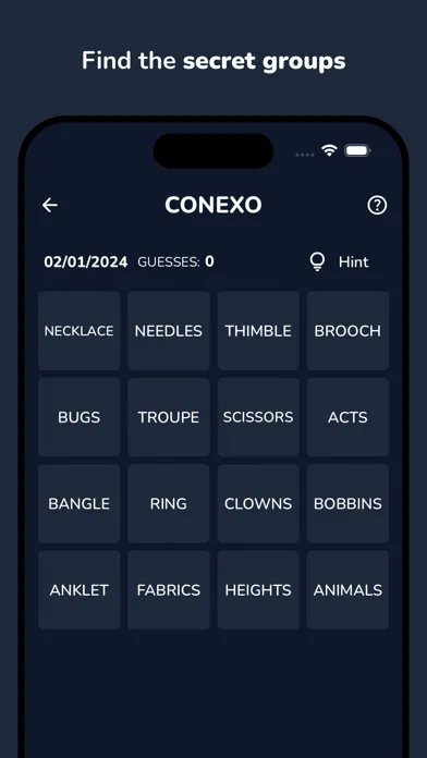 Conexo স্ক্রিনশট