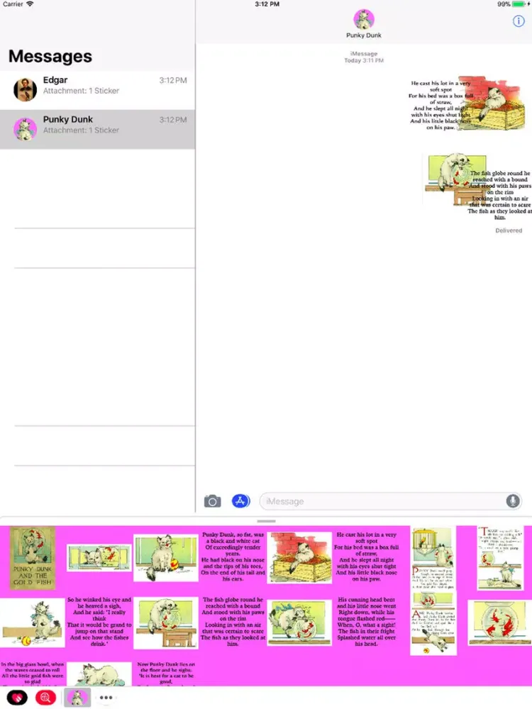 Kitty Punky Dunk iPad  स्क्रीनशॉट