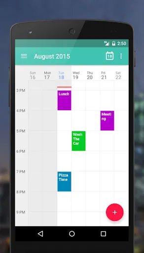 Etar - OpenSource Calendar Screenshots