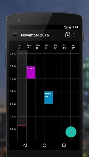 Etar - OpenSource Calendar Screenshots