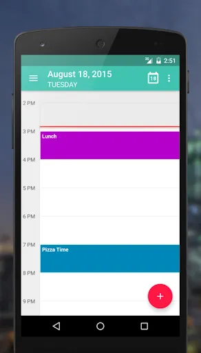Etar - OpenSource Calendar Screenshots
