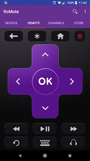 Capturas de pantalla de Open Source Roku Remote