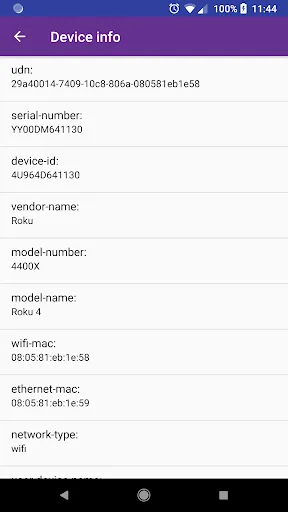 Capturas de pantalla de Open Source Roku Remote