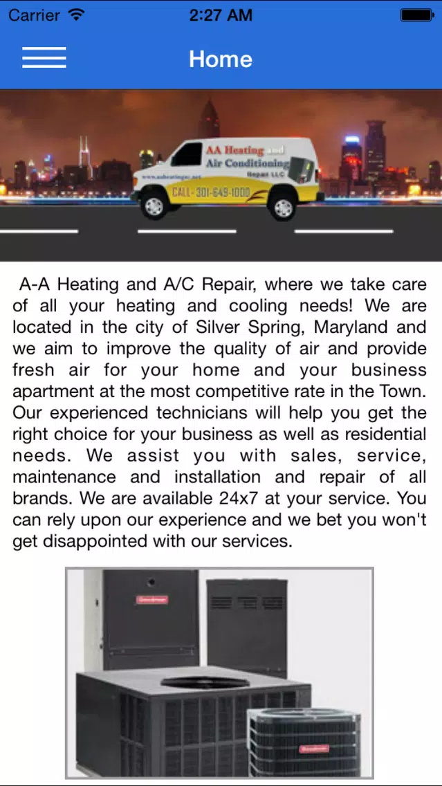 A-A Heating and A/C Repair スクリーンショット