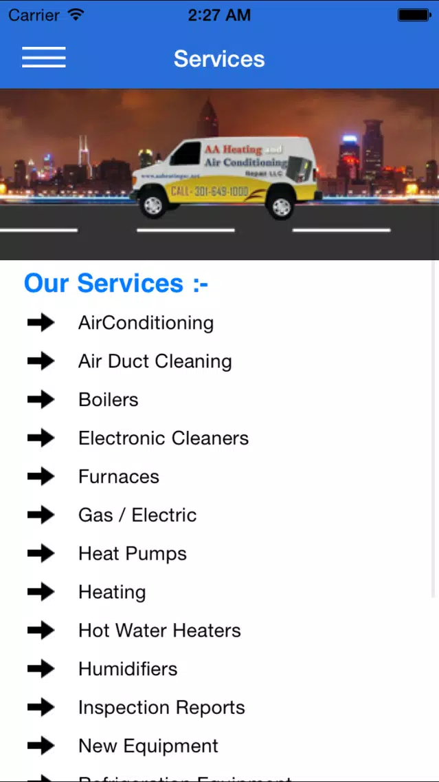 A-A Heating and A/C Repair スクリーンショット