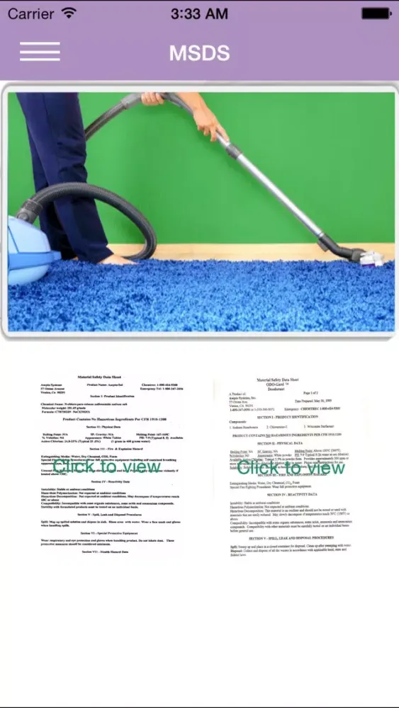 Ảnh chụp màn hình của Asepto Systems