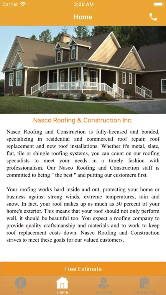 NascoRoofing应用截图