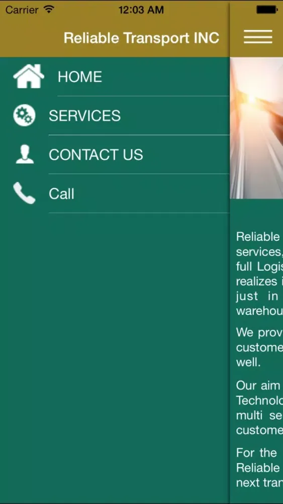 تصاویر Reliable Transport INC