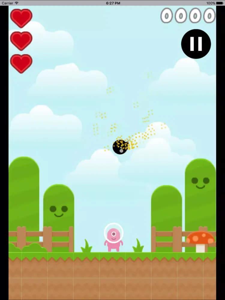 天上下炸弹 - 超好玩的休闲敏捷游戏 iPad  Screenshots