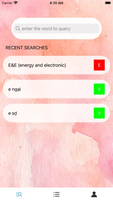 EnglishVietnamese-Dictionary স্ক্রিনশট