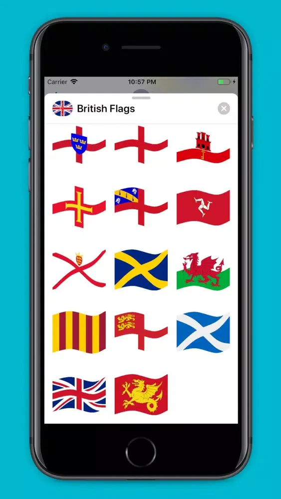 Zrzuty ekranu British Flags