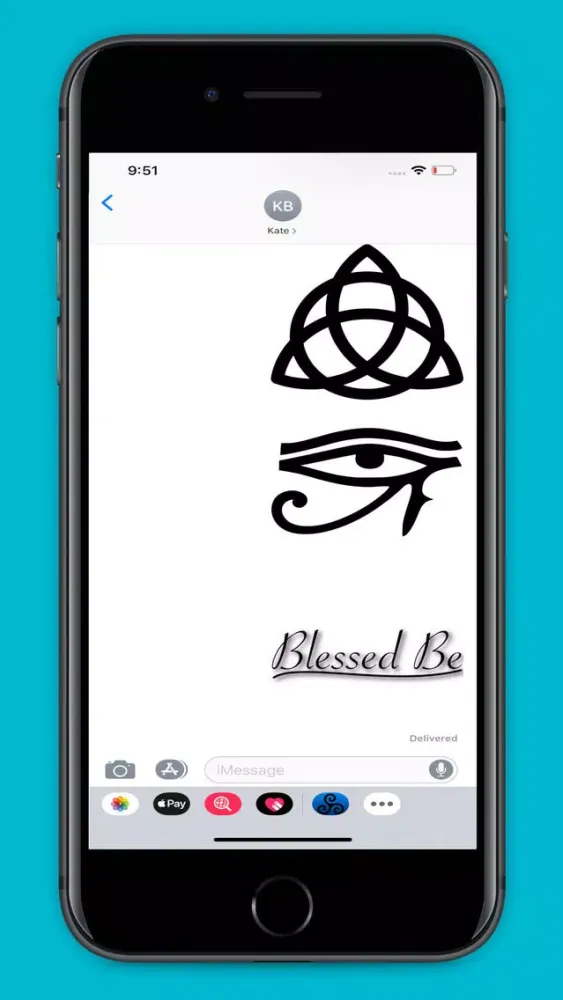 Ảnh chụp màn hình của Pagan Symbols