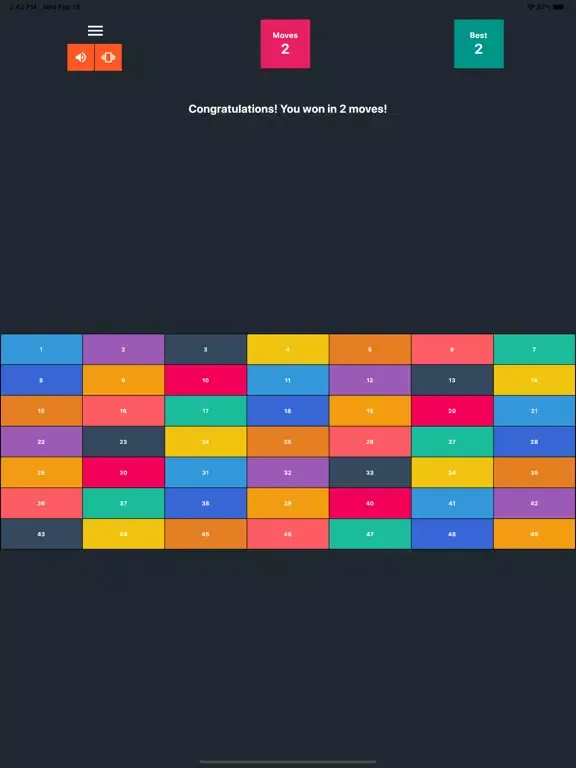 Screenshot di Puzzle 123456 iPad 